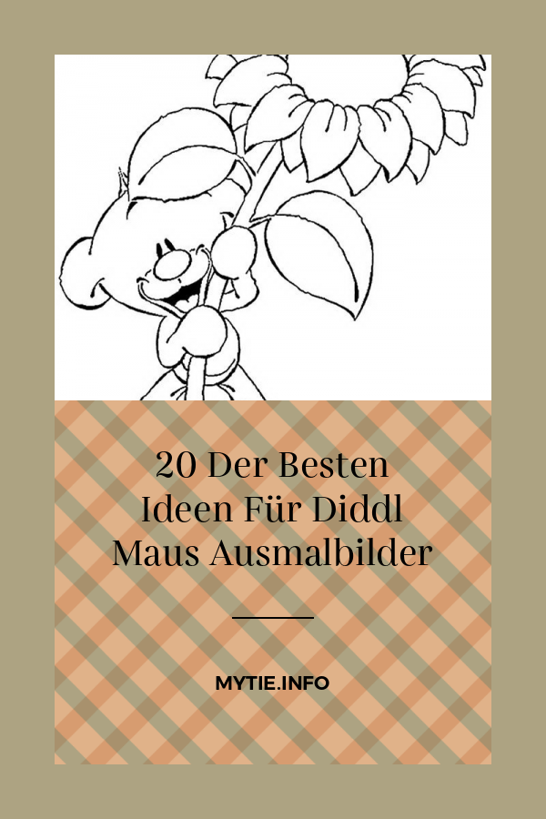 20 Der Besten Ideen Für Diddl Maus Ausmalbilder